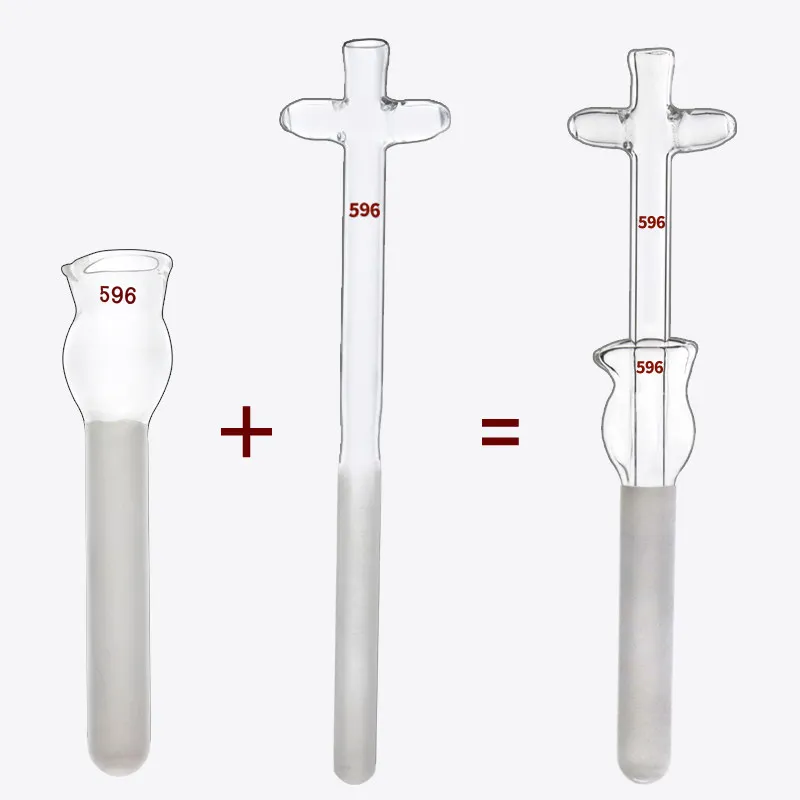유리 균질화기 조직 분쇄기 0.5 1 2 5 10 15 20 30 50ml 화학 실험실 유리 균질화기 세포 조직 분쇄기, 1개