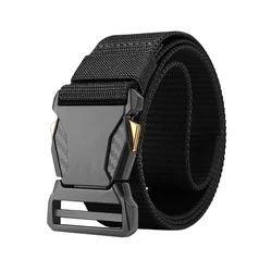 Durable Quick Release Tactical Nylon Belt - 120cm (B3 black)