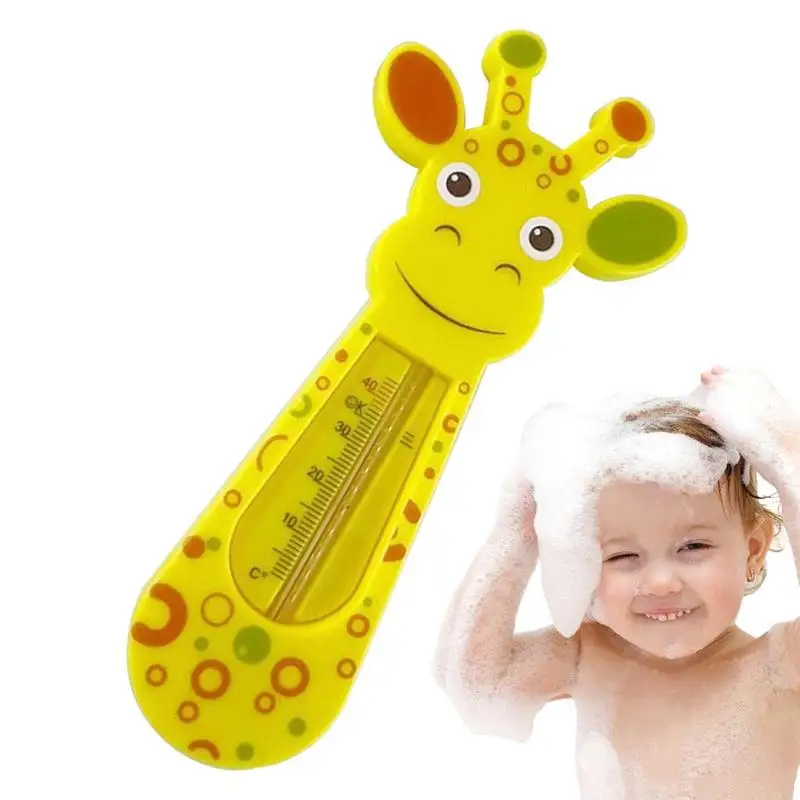 

Bath Thermometer Giraffe Baby Bath Water Temperature Thermometer Bath Tub Thermometer Floating Toy Thermometer For Baby Health