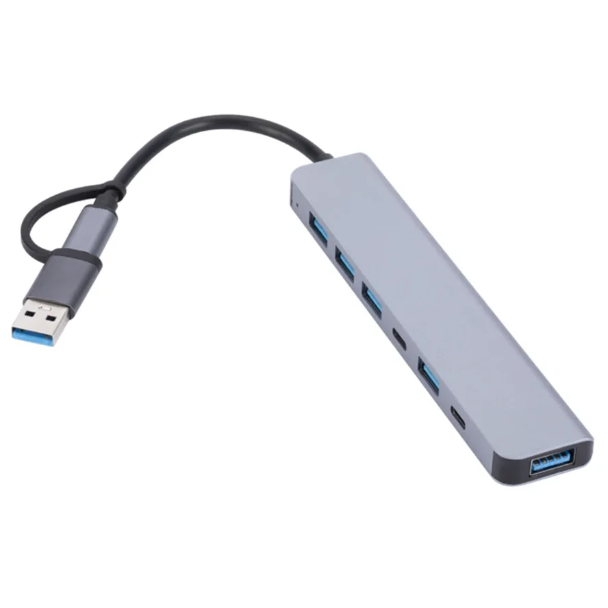 3.0 Hub, Tipo C Splitter, 5Gbps, Adaptador