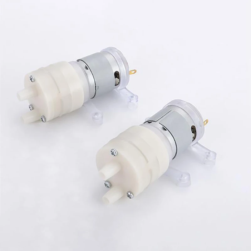 1PC 365 Micro Water Pump Motor DC 12V Self Priming Silent Electric Diaphragm Large Flow 1.5L/Min ABS Food Grade Cooling Water Pump