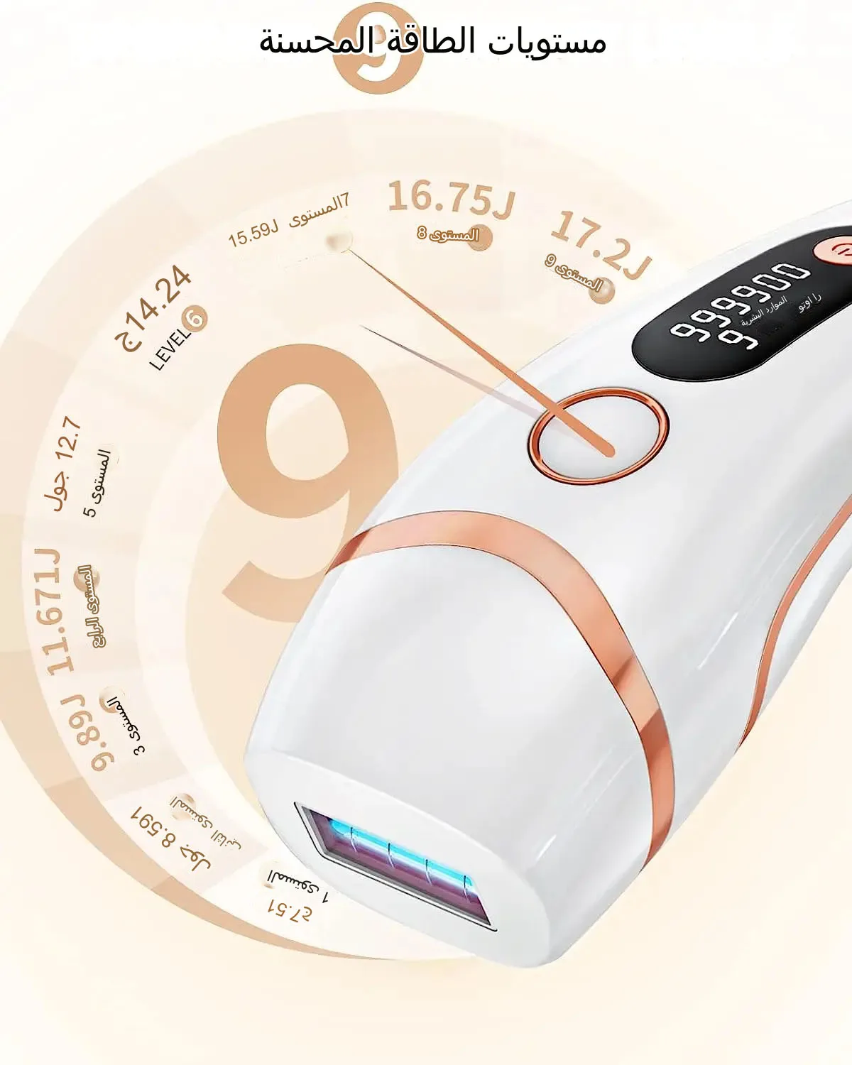 إزالة الشعر بالليزر 999900 Flashes PB1 IPL Device...