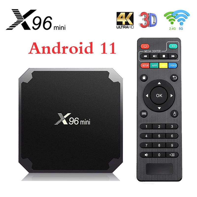 

ТВ-приставка на Android 11, Amlogic S905W2 X96, мини-приставка с двумя Wi-Fi, 2,4 ГГц, стандартная ТВ-приставка, 4K, медиаплеер, 2 ГБ, 16 ГБ, 3D видео, голосовая приставка