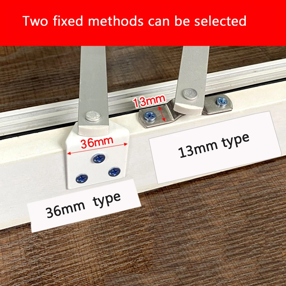 Description Picture 2 of itemPlastic Steel Window Sliding Wind Bracing Limiter Telescopic Window Fixed Limiter Angle Controller Door  Window Accessories
