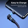 Cable Micro USB/Type-C magnétique rotatif à 540 °