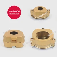 Boîte de cuisson multi-tailles pour prothèses dentaires, cuve de cuisson pour laboratoire dentaire, boîte de stérilisation pour compresses dentaires, cuve de cuisson en cuivre zingué pour rééquipement dentaire 5