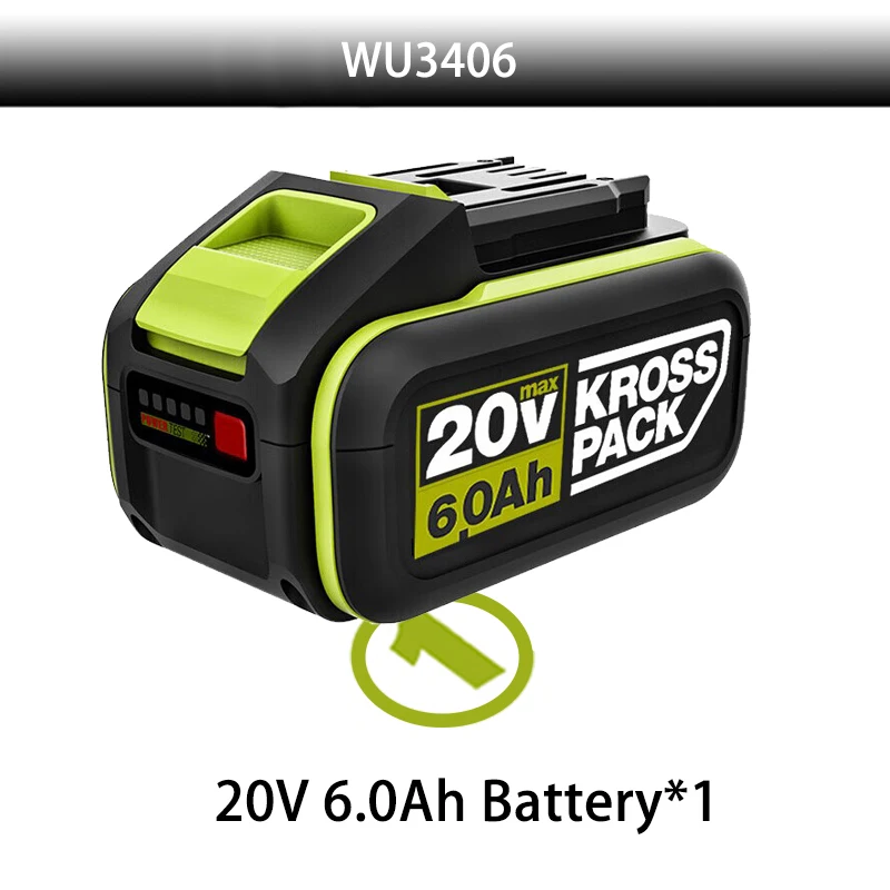 2023 battery Charger Worx WA3867 20V 6A Widely usedintelligent control  comprehensive protection Portable power bank - AliExpress