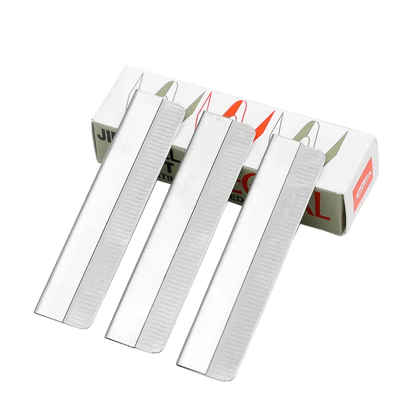 Microblading Eyebrow Knives 10pcs Stainless Steel Eyebrow Trimmer Razor Blade for Permanent Makeup Brow Tattoo Beauty Tool 4