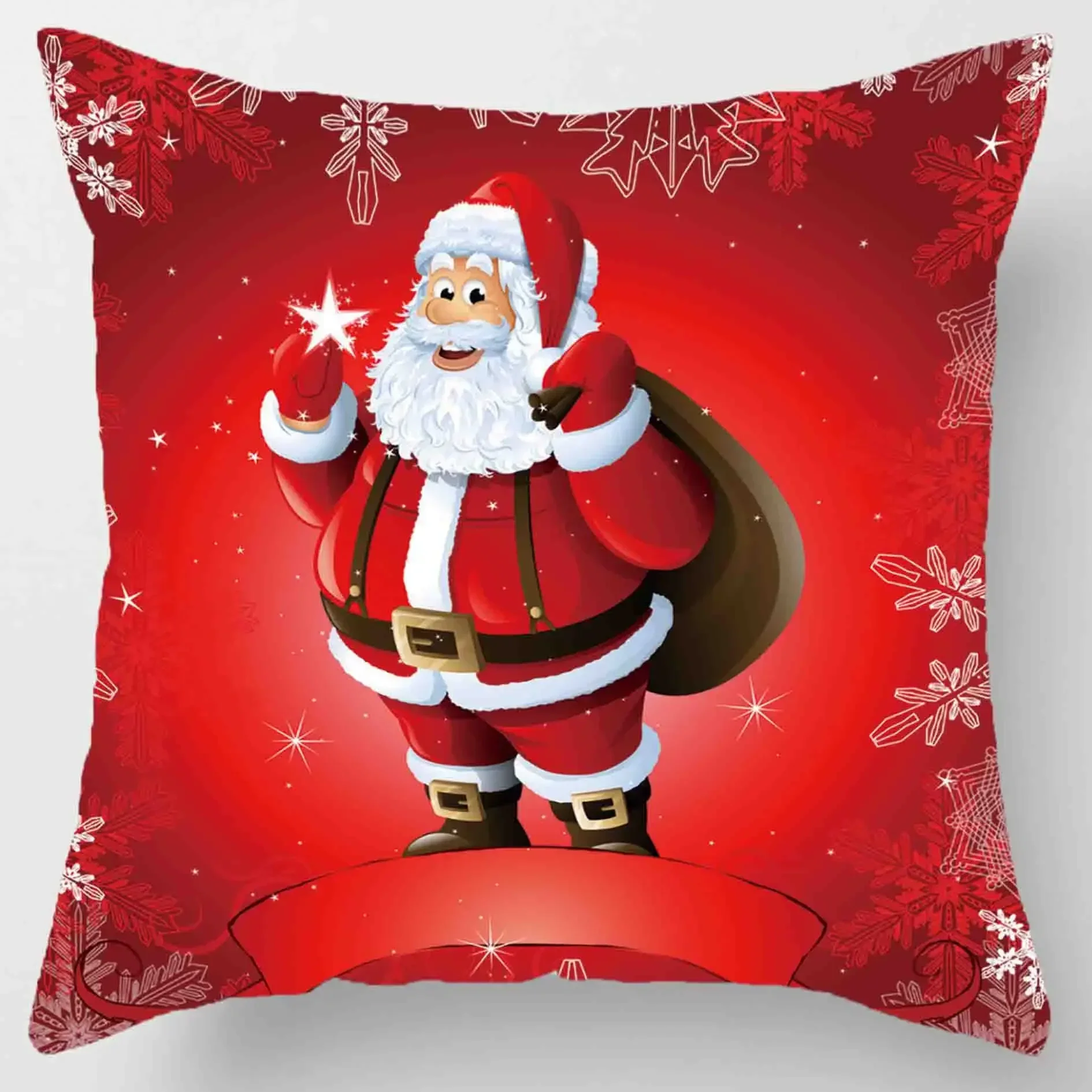 Christmas cushion set 45* 45cm pillowcase ornaments suitable for home Navidad Noel Christmass gifts  ornaments 6
