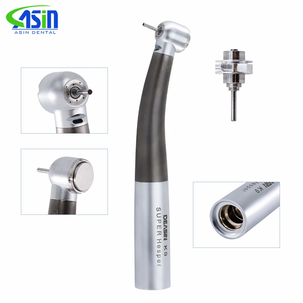 Dental handstück aus Titan legierung Glasfaser Drehmoment kopf Luft turbine Keramik lager für kavo 2/Loch verbinder Zahnarzt werkzeug