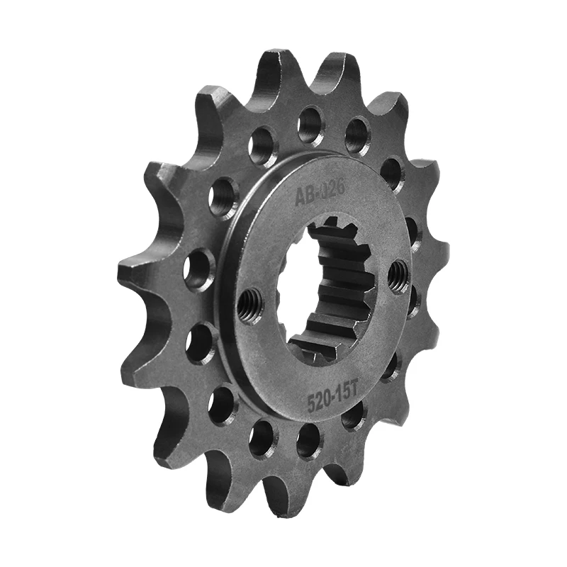 520-15T 520 Chain 15T Motorcycle 20CrMnTi Front Sprocket