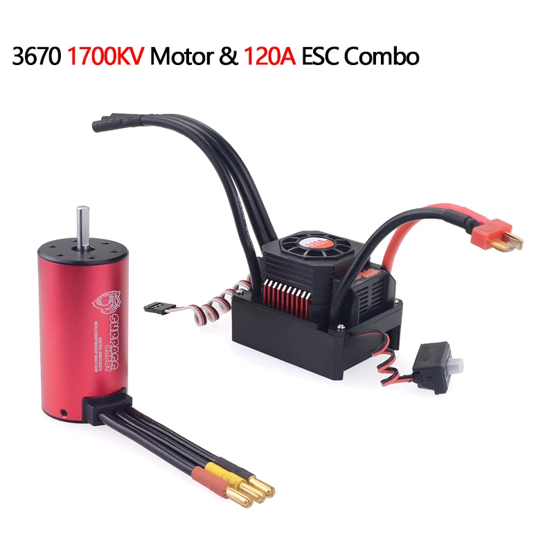 SURPASSHOBBY KK Waterproof Combo 3670 3674 Brushless Motor w/120A