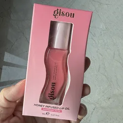 Gisou Hydrating Glazed Plum Lip Balm and Gloss (Raspberry Swirl)