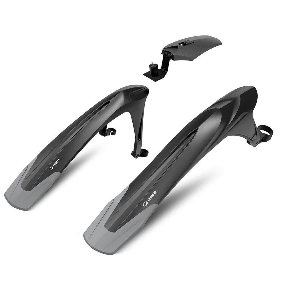 RBRL Mudguard MTB PP Soft Plastic Bicycle Fender Quick Release For 26 27.5 29 Inch Bicycle Wings Accessories for Mountain Bike bicycle fender