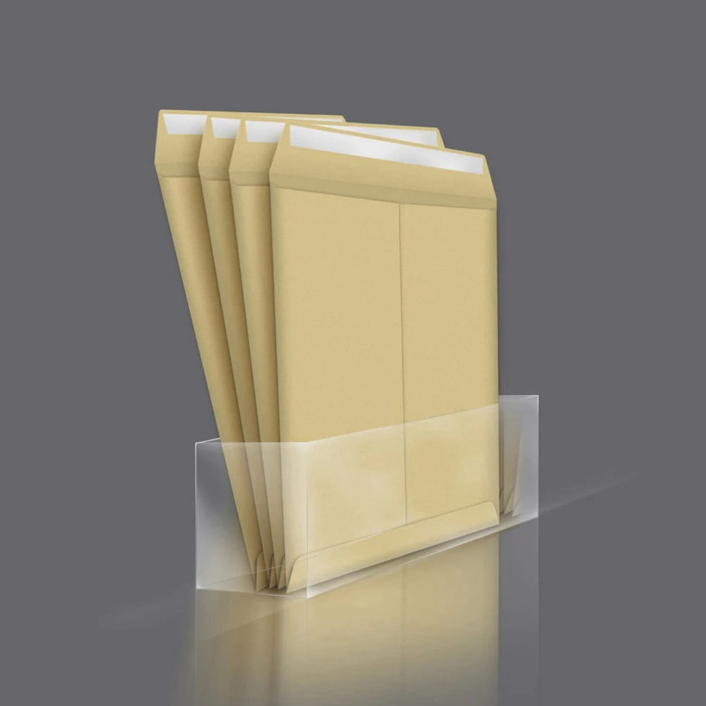 Convenient Envelopes Self-adhesive Storage Bags C4 File Bags Postcard Card Bag Gifts Envelopes Sealing Stickers 25Pcs