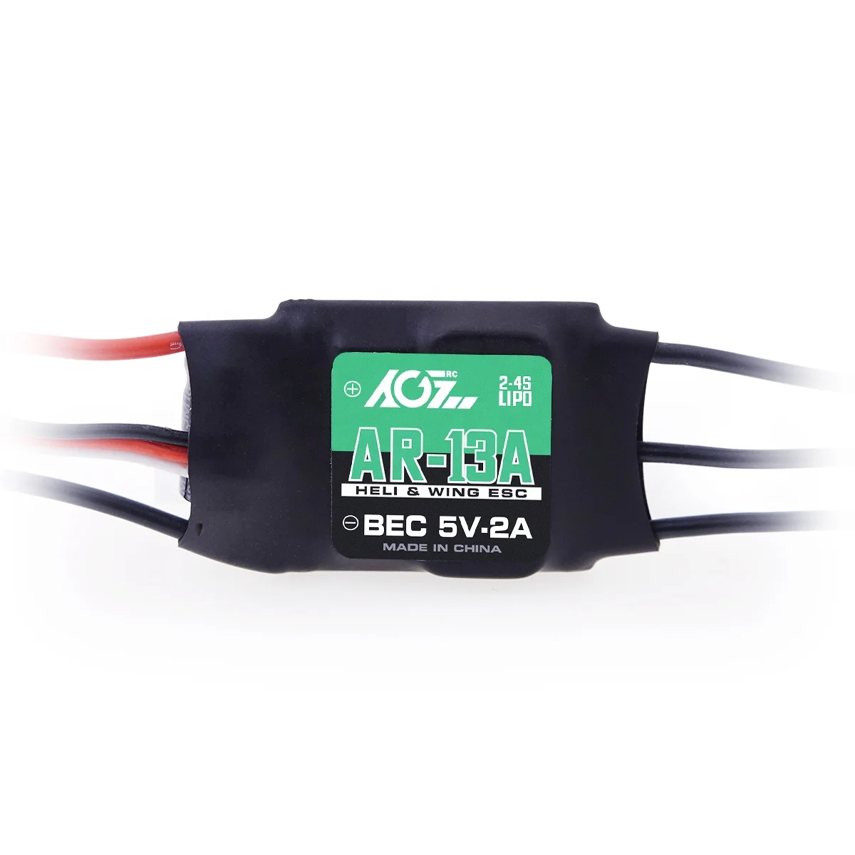 

AGFrc Speed Controller Athlon Run Hobbywing Series AR-13A With 13g Weight 5V/2A BEC Brushless ESC For RC Airplanes/Helicopters