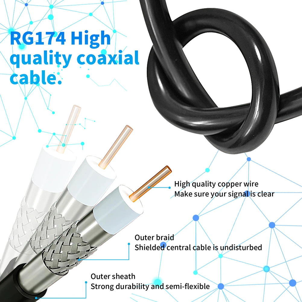 Digital TV Antenna with Signal Booster for Indoor Use