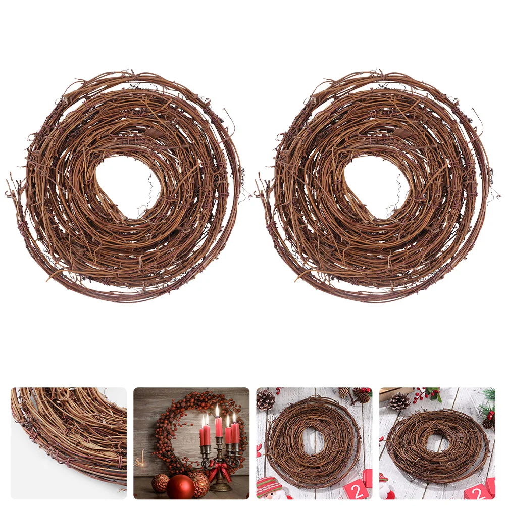 

DIY Wreath Rattan Natural Rattan Wreath Diy Wreath Rustic Wicker Wreath Frame Rattan Door Wreath Grapevine Roll