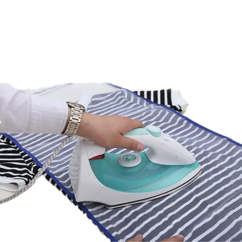 1pc 90x40cm High Temperature Ironing Cloth Ironing Pad Cover Household Protective Insulation Against Pressing Pad Mesh Cloth ironing board cover,ironing protection pad