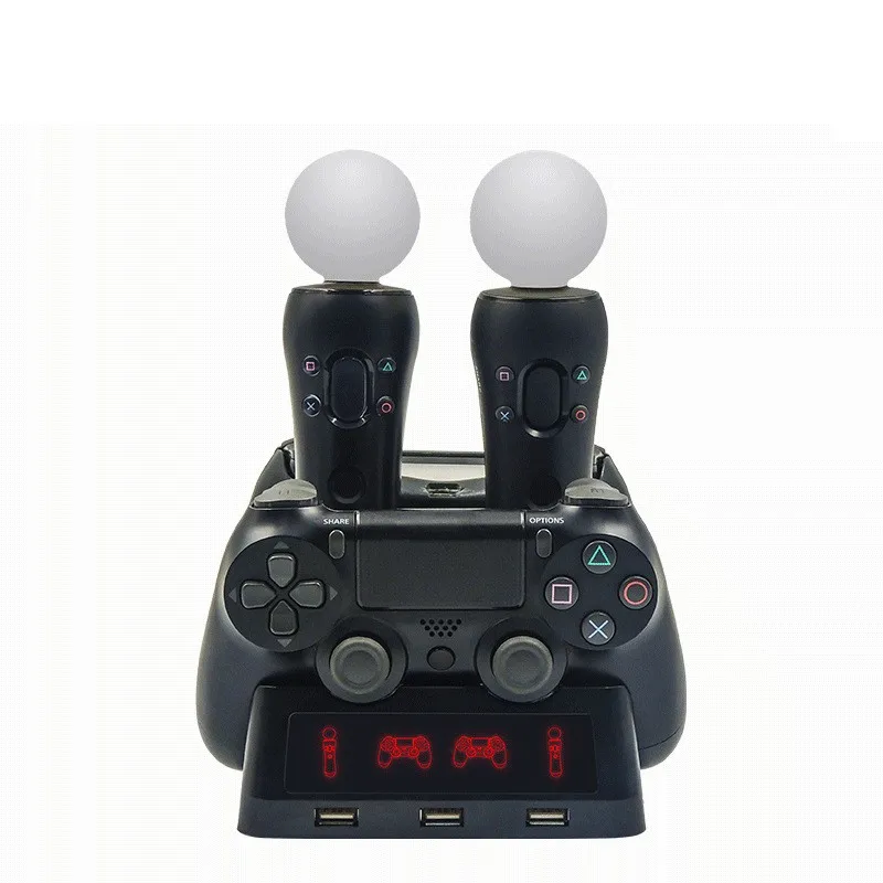 Per Ps4 Psvr Vr Game Move Supporto Di Ricarica Per Controller Di Spostamento Ps