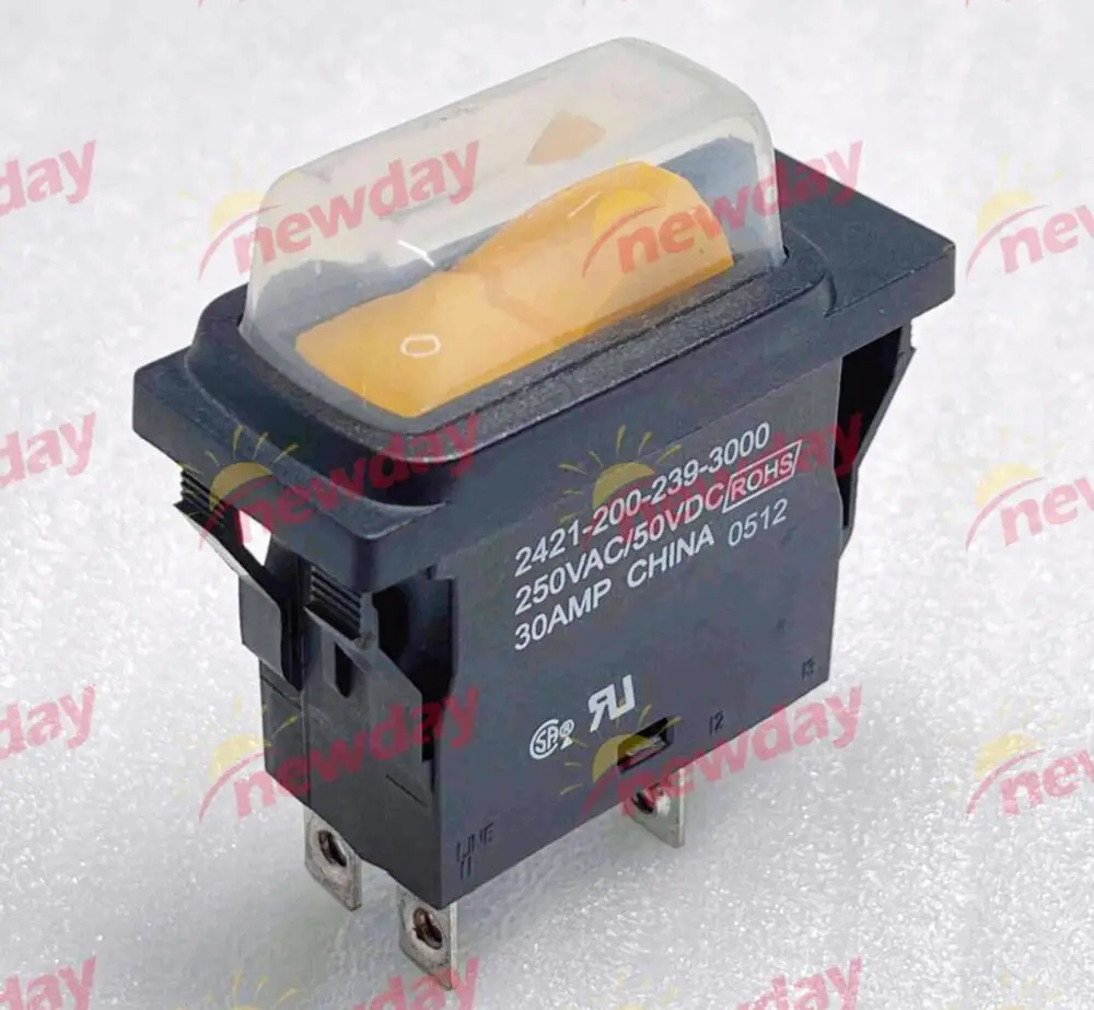 

Новинка 1 шт. выключатель 2421-200-239-3000 250VAC 50VDC 30AMP