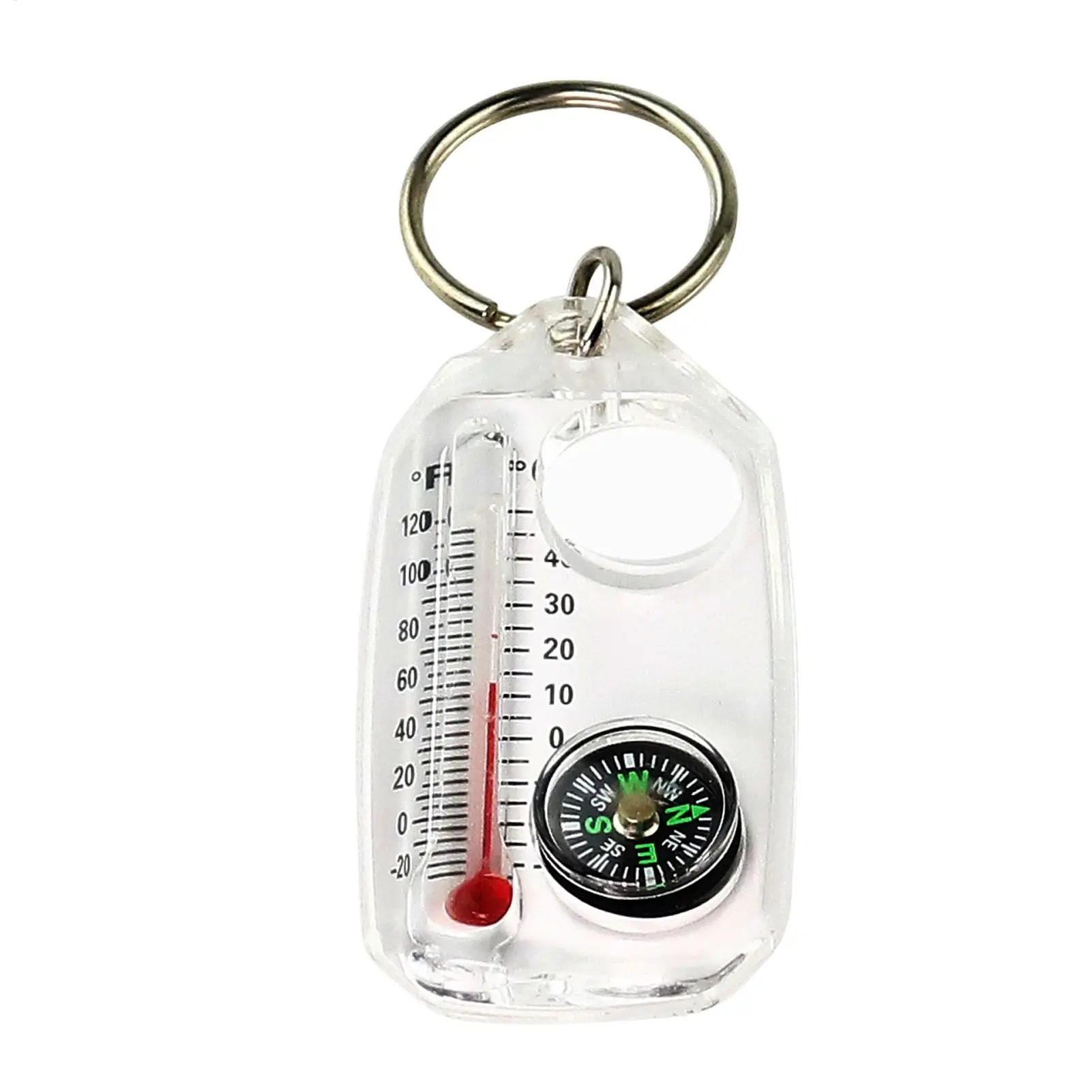 Small Compass And Thermometer 1