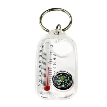 Small Compass And Thermometer 1