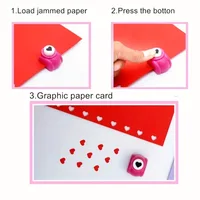 1-20Pcs Scrapbook Punches Handmade Cutter Card Craft Mini Printing Paper Punch DIY Flower Paper Craft Punch Hole Puncher 4