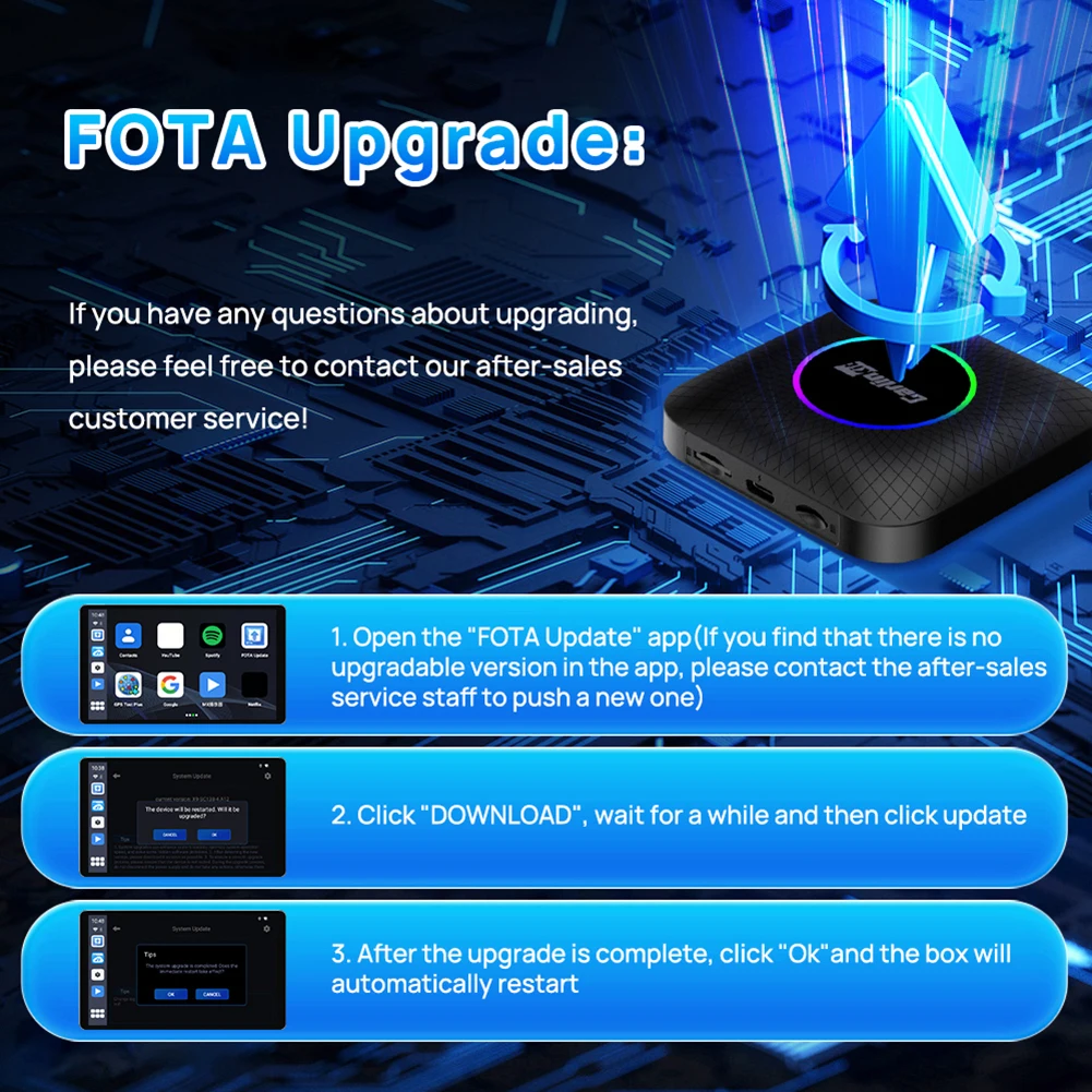 Carlinkit CPC200-Tbox Smart AI Box WiFi 2.4+5G Plus Wireless