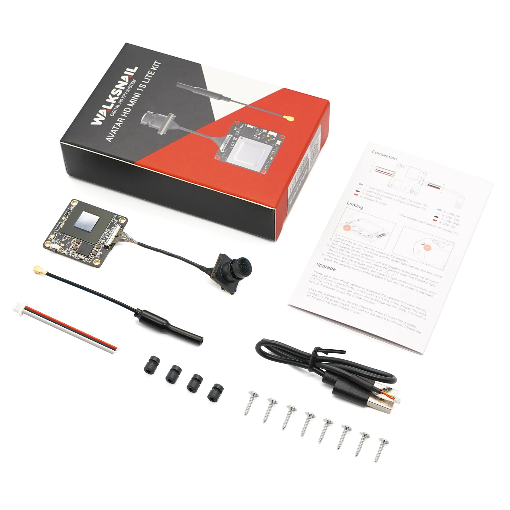 Kit FPV Avatar HD Mini 1S Lite 1080P 22ms Latence