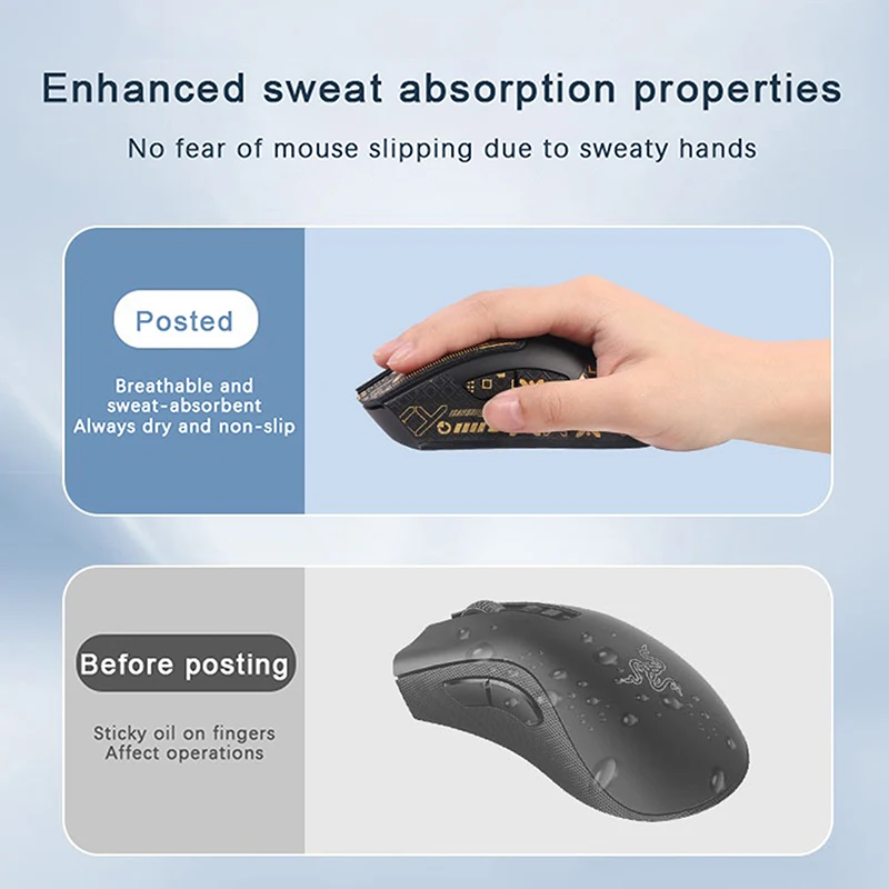 Mouse anti slip sticker for Razer Viper Ultimate DeathAdder V3 PRO Mouse