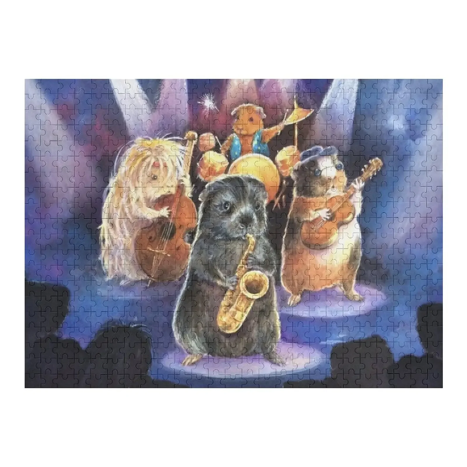 

The Blues Band Jigsaw Puzzle Personalized Gift Married For Children Puzzle
