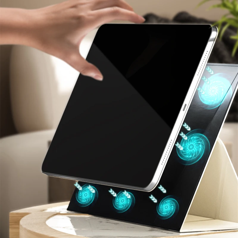 Suporte Magnético para Tablet para Ipad Clipe de Proteção Capa Multidobrável Ipad Pro 11 Ipad Air 4th Ipad 10th Generation 2023 2023 2023 - Imagem 5