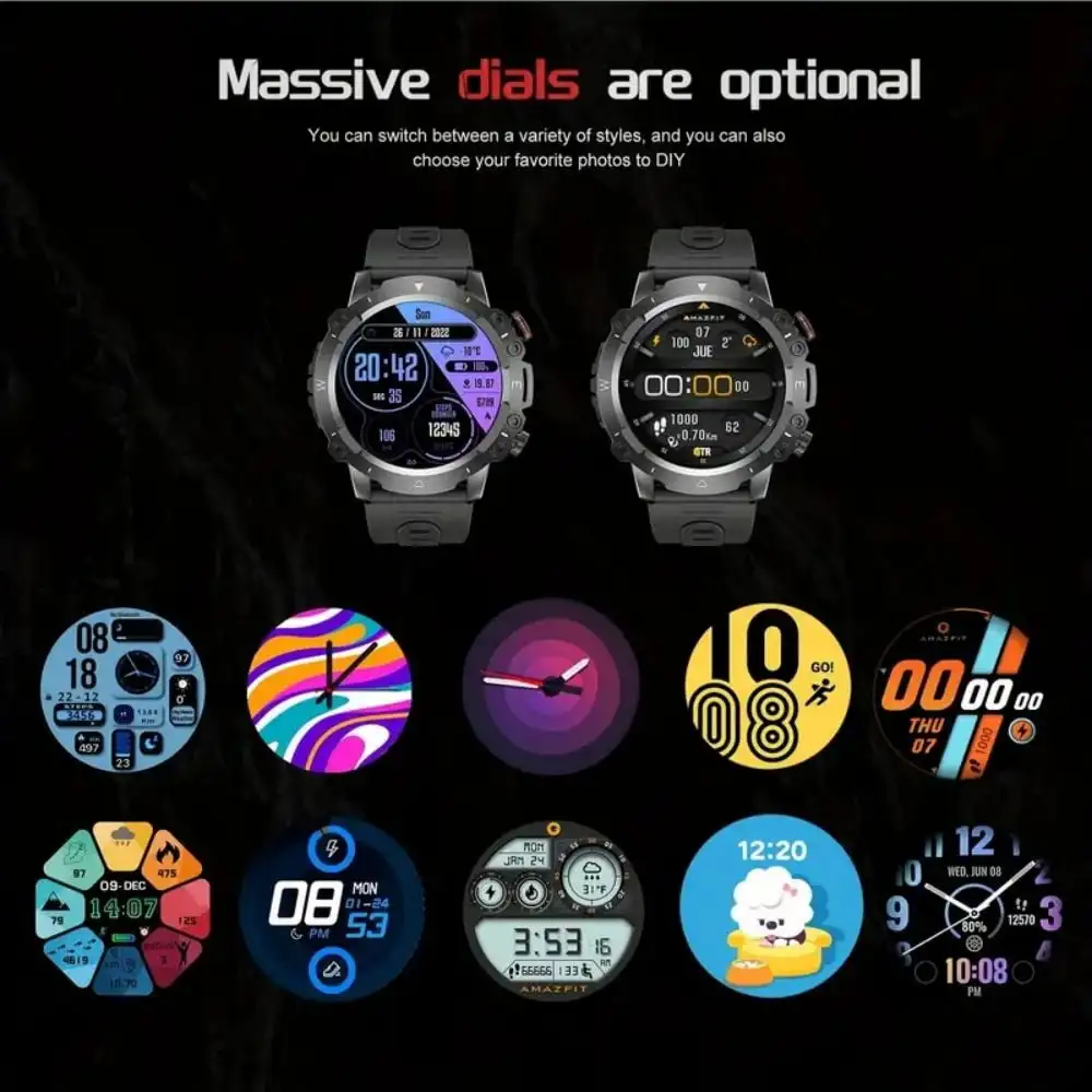 2026 New HD Full-Touch Smartwatch,Wireless Calling/Multiple Sports Modes/Alarm/Music/Watch Faces,Suitable for Android & iPhone 2