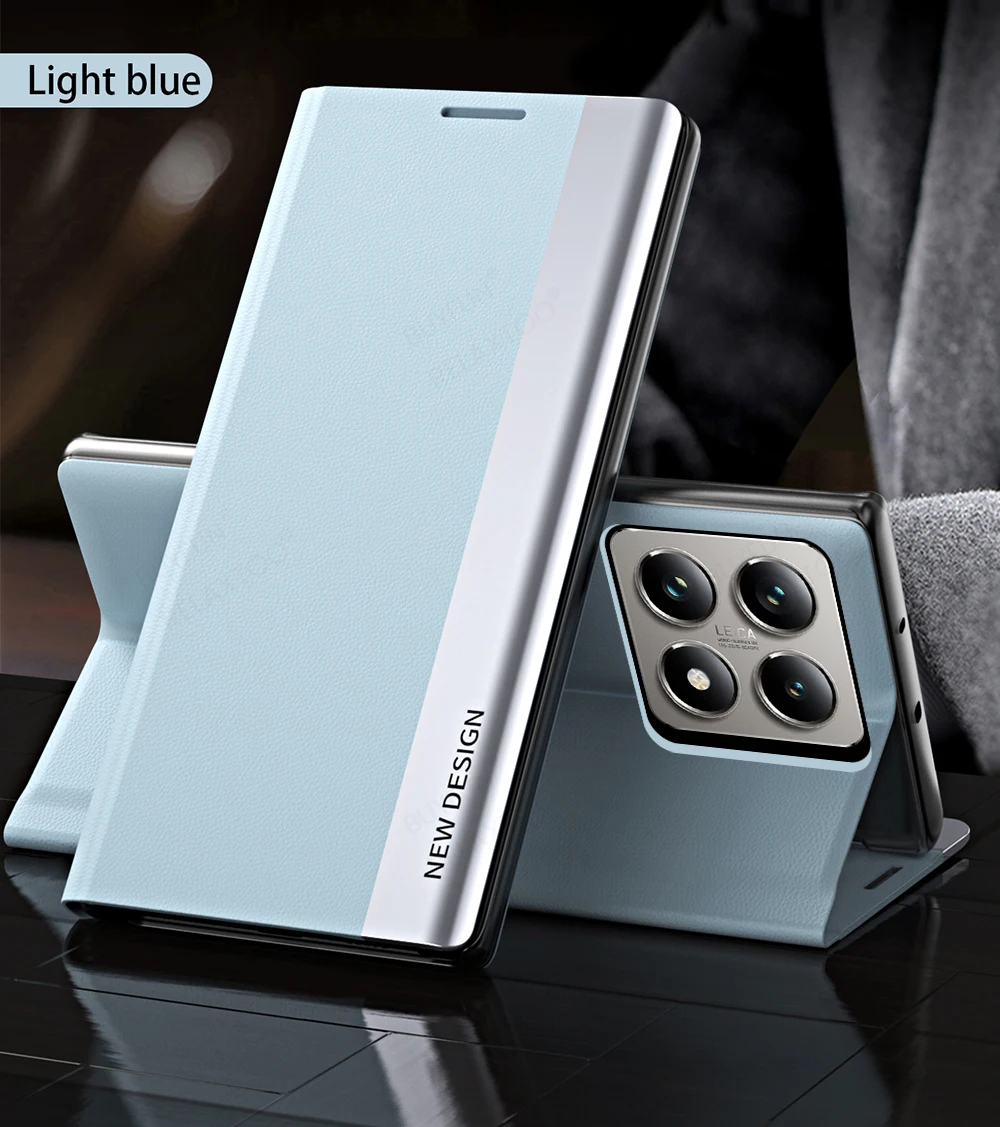 Luxury Leather Flip Phone Case - Elegant Design and Premium Protection