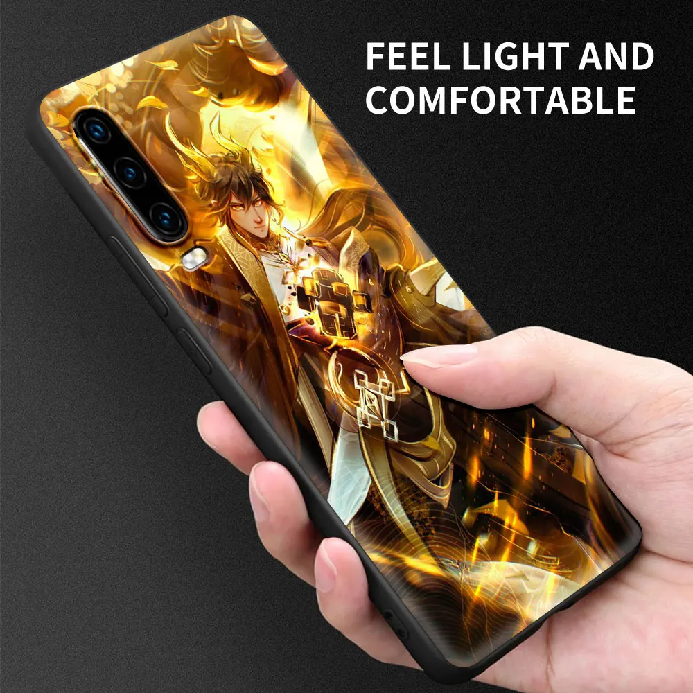 Xiao Genshin Impact Soft Phone Case