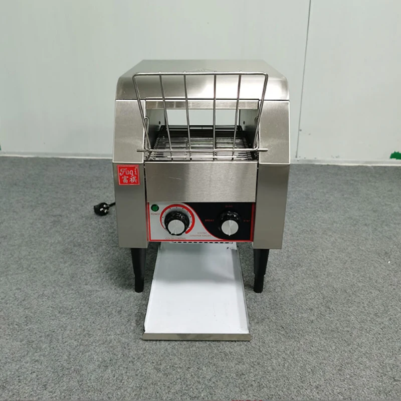 Chain Bread Toaster Automatic Oven Crawler Heating Baking Sandwich Machine Commercial Hotel Breakfast 6