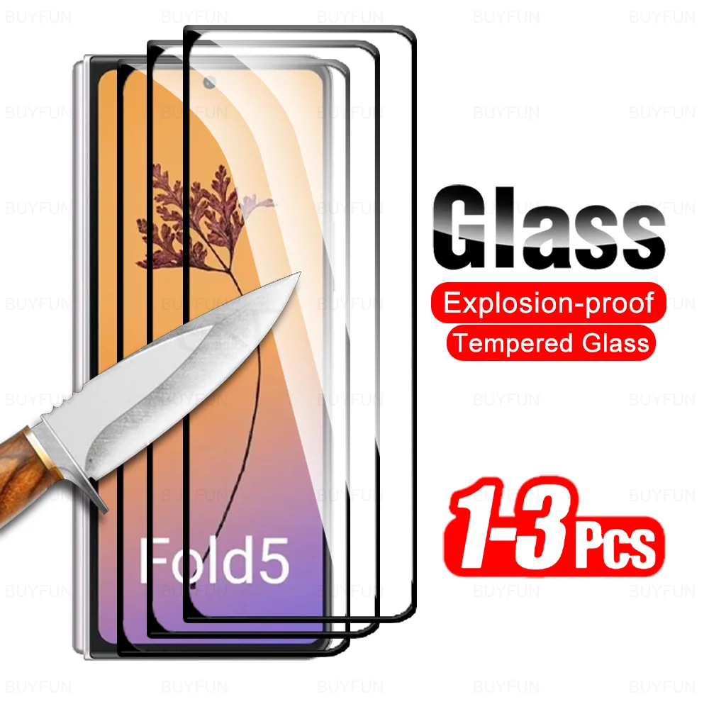 

Закаленное стекло 9D для Samsung Galaxy Z, 1-3 шт., Защитная пленка для экрана, разборная складка 3, 4, ZFold, 5, Fold3, Fold4, ZFold5, ZFold4, ZFold3