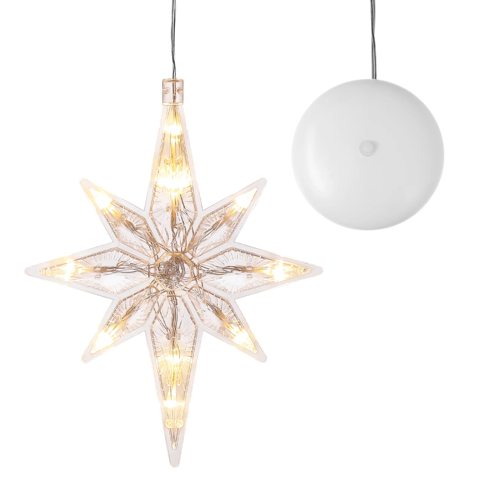 

Polaris Suction Cup Light Christmas Window Lights Wall Hanging Lamp Beads with Sucker