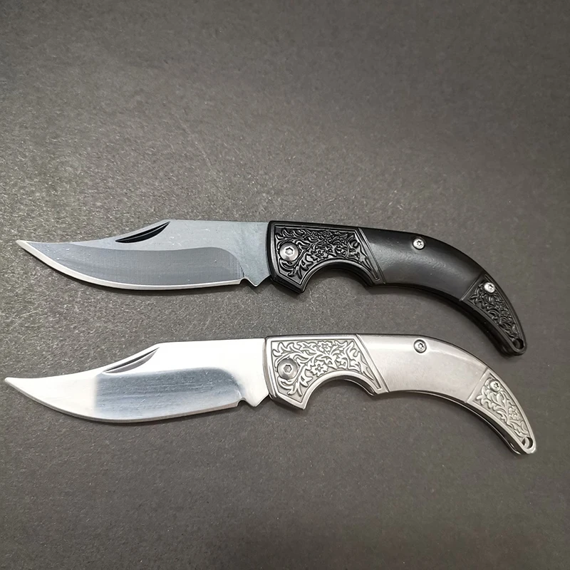 

Pocket Knife Stainless Steel Household Folding Knife Sharp Camping Fruit Knife Box Cutter Tools Outdoor Survival EDC