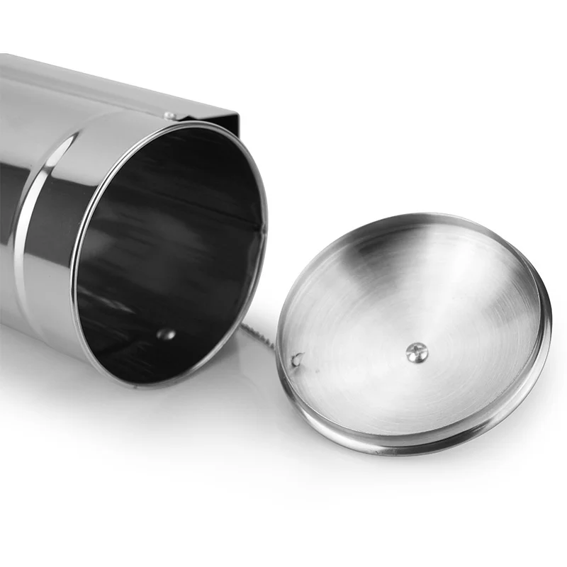 Stainless Steel Drinking Fountains Paper Cup Holder Disposable Cups Shelf Automatic Take Cups