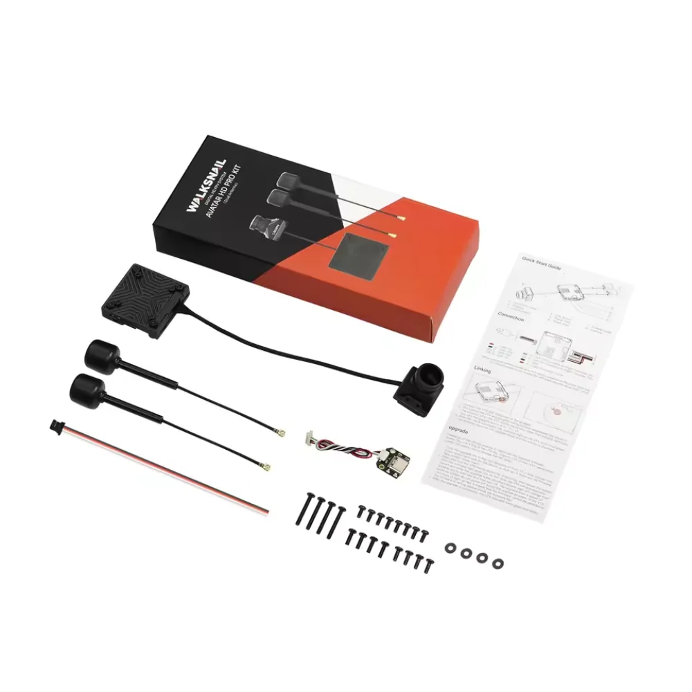 Kit CADDX Walksnail Avatar HD Pro Double Antenne FPV 1080p
