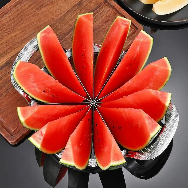 

Watermelon Cutter Cantaloupe Fruit Chopper Creative Kitchen Hotel Home Zinc Alloy Household