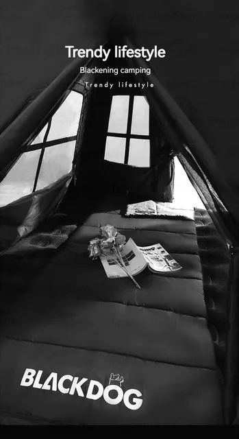 Naturehike BLACKDOG 12℃~-8℃ Envelope Cotton Sleeping Bag Splicable 1-2  Person Camping Quilt Blanket Three Season Tent Outdoor - AliExpress