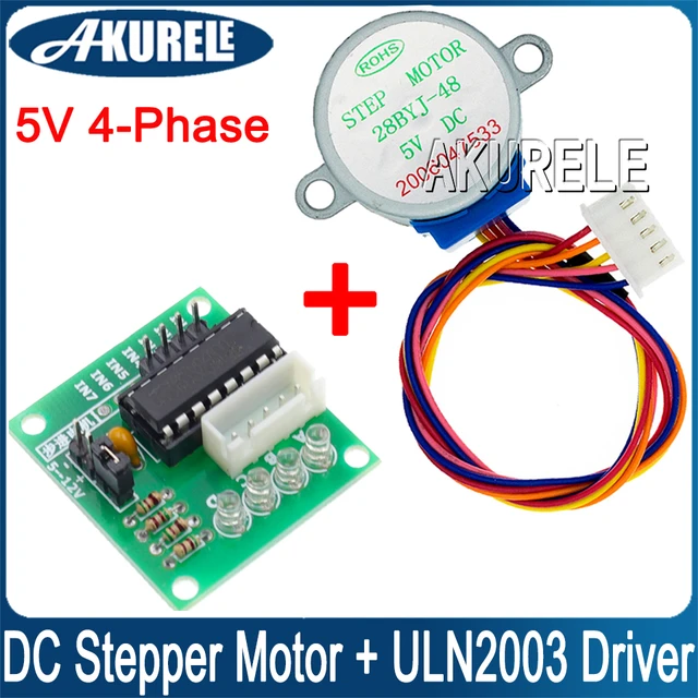 5V 28BYJ-48 Stepper Motor + ULN2003 Driver Board