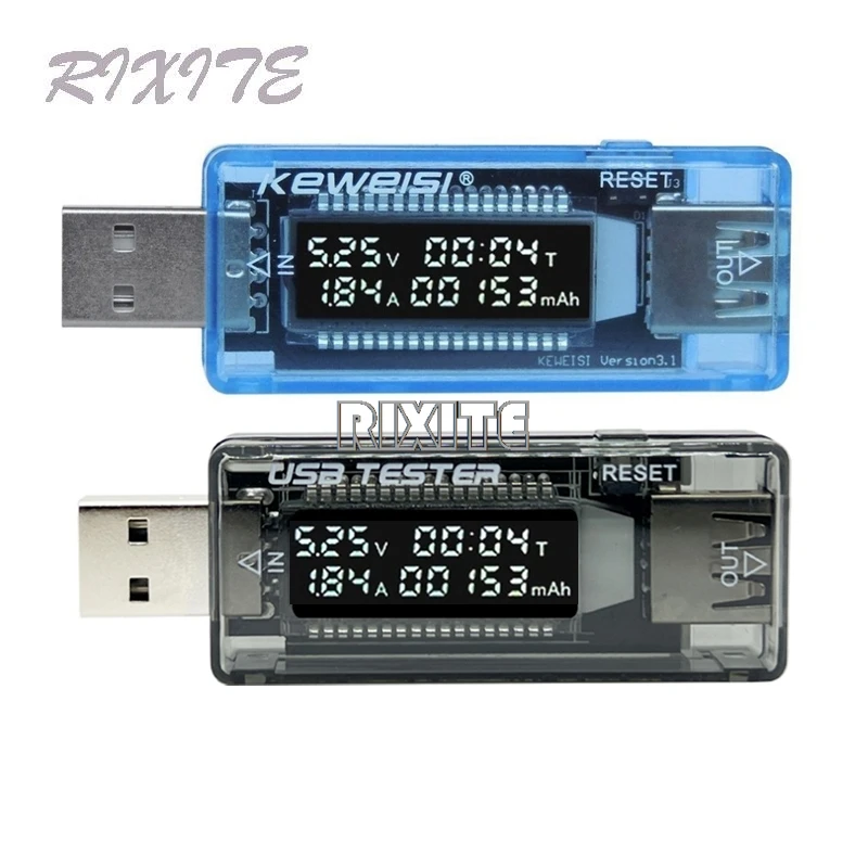 Фото Измеритель Напряжения тока тестер емкости аккумулятора USB измеритель напряжения тока зарядного устройства измеритель емкости внешнего аккумулятора №1
