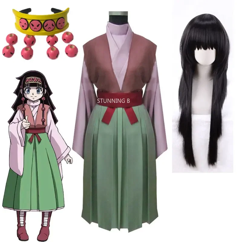 

Alluka Zoldyck косплей костюмы аниме HUNTER × HUNTER платье Хэллоуин костюмы для женщин Vestido одежда для ролевых игр костюм униформа