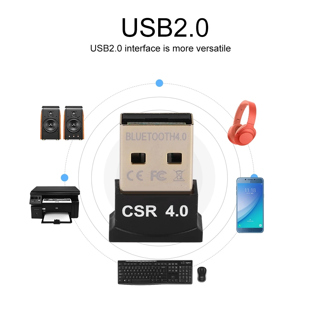 Bluetooth Range Extender For Computers - USB-C Dongle Booster For Headphones, Speakers, Keyboards & Mice