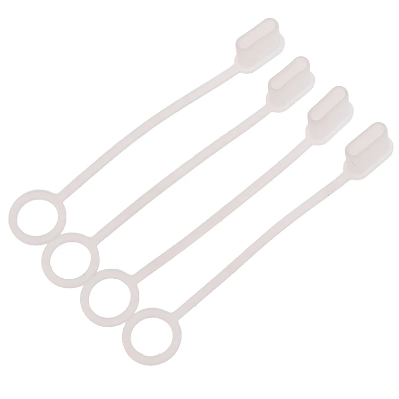 10개 보호 캡 USB Type-c 케이블 케이스 먼지 플러그 충전기 커버(와이어 포함)