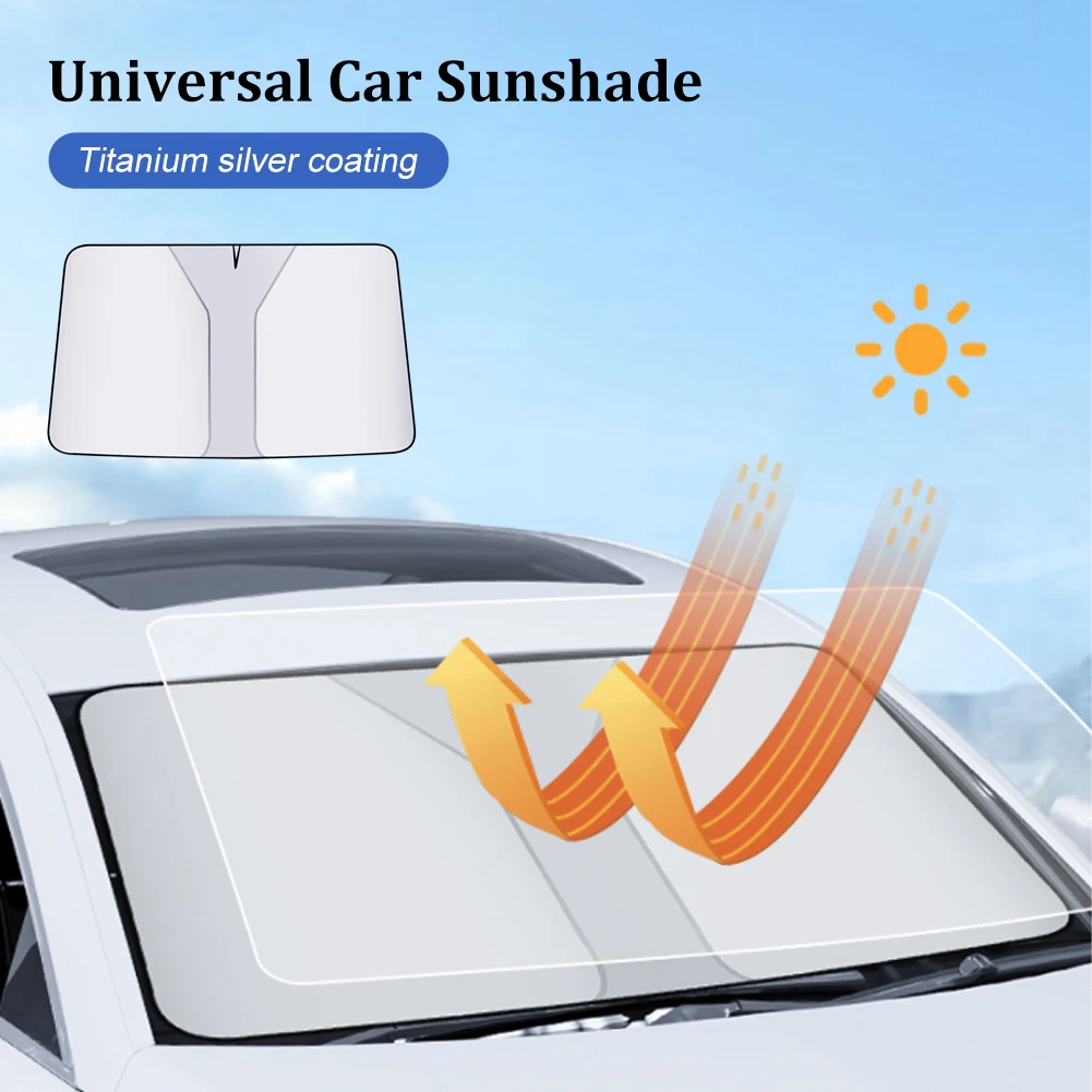 Universal Car Sunshade Front Window Sun Shade Windshield Cover Heat  Insulation Sun UV Protection Auto Accessories - AliExpress